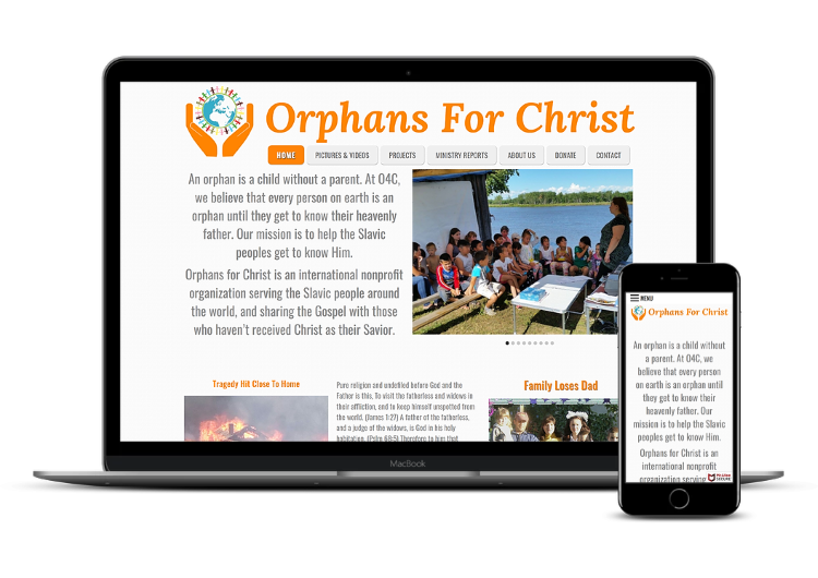 Orphans For Christ Site